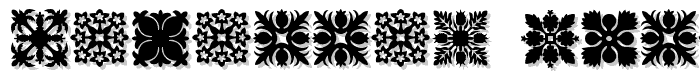 Hawaiian Quilt1 font